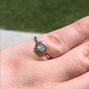 Diamond starburst ring FLASH SALE